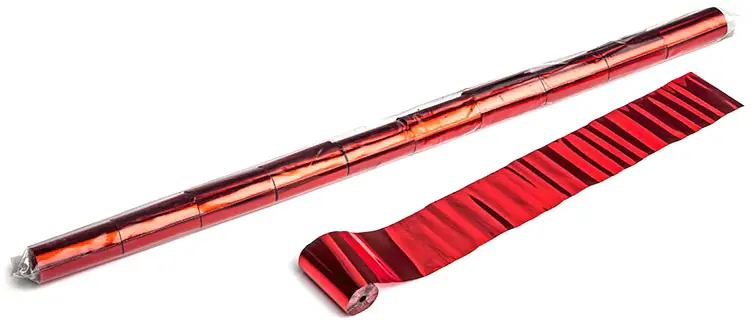 Sofort Bestellen Magic FX Metallic Streamer 10m x 5cm - Rot