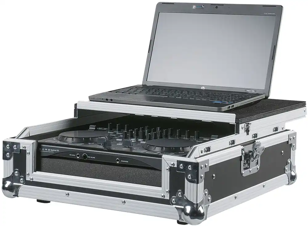 SHOWGEAR Universal-Koffer 2-Kanal-DJ-Controller Mit Schaumstoff- und Filzauskleidung – mit Direkt Vom Hersteller
