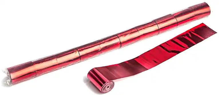 Bestseller Magic FX Metallic Stadium Streamer 20m x 5cm - Rot