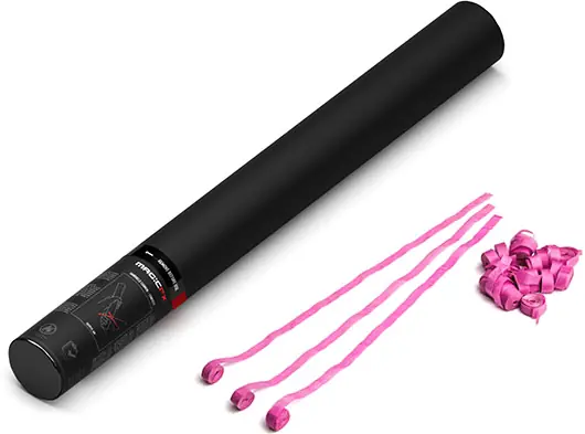 Magic FX Handbetriebene Streamerkanone 50cm - Pink Abverkauf