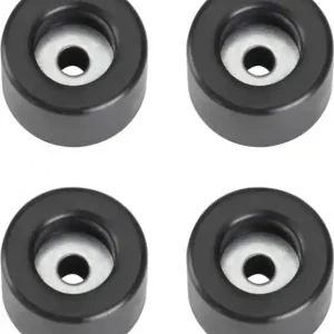 Adam Hall Hardware 4904 M4 AH 4er Set Gummifuß 25 x 15 mm im Beutel Sonderaktion