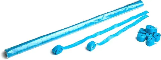 Magic FX Streamer 10m x 1,5cm - Hellblau Sonderaktion