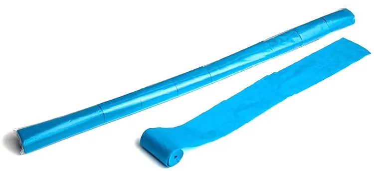 Gratis Versand Magic FX Streamer 10m x 5cm - Hellblau