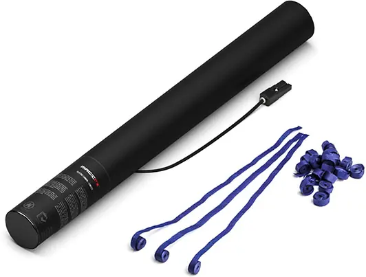 Rabatt Magic FX Elektrische Streamerkanone 50cm - Dunkelblau