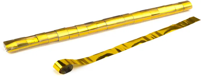 Garantierte Lieferung Magic FX Metallic Streamer 10m x 2,5cm - Gold