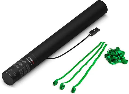 Ausverkauf Magic FX Elektrische Streamerkanone 50cm - Dunkelgrün