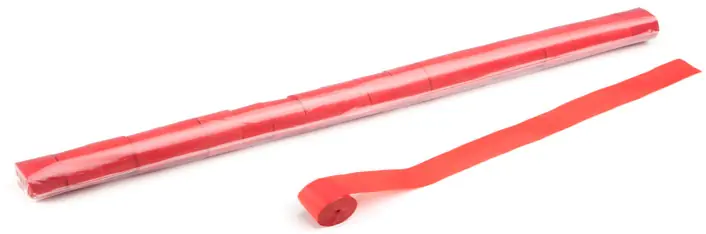 Magic FX Streamer 10m x 2,5cm - Rot Sonderaktion