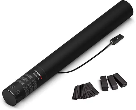 Sofort Bestellen Magic FX Elektrische Konfettikanone 50cm - Schwarz
