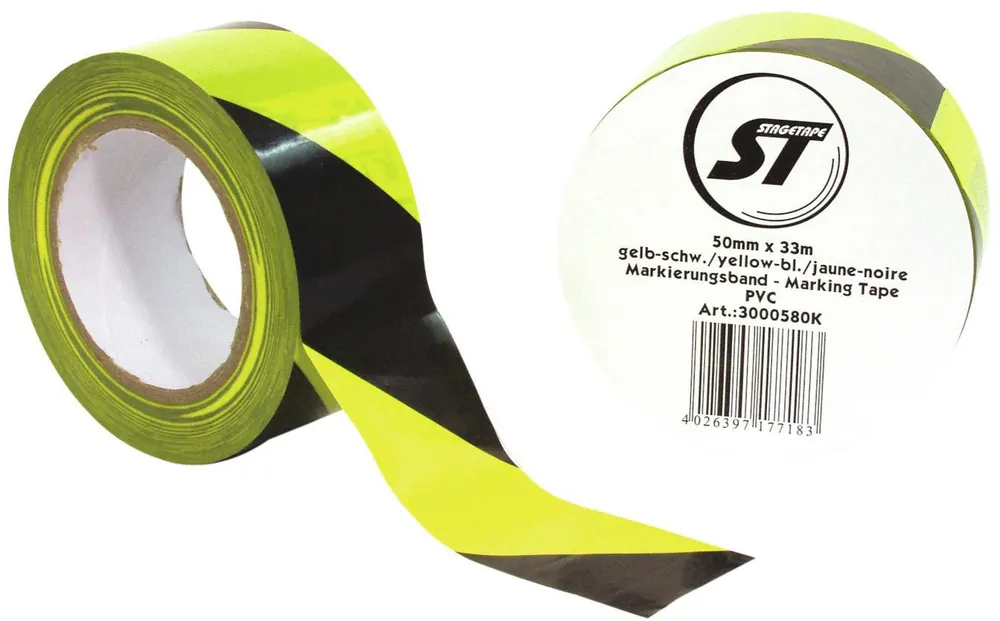 Finale Aktion ACCESSORY Markierungsband PVC gelb/sw