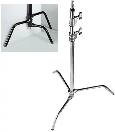 Zertifiziert Manfrotto - A2025F - C-STAND 30'' SILBER
