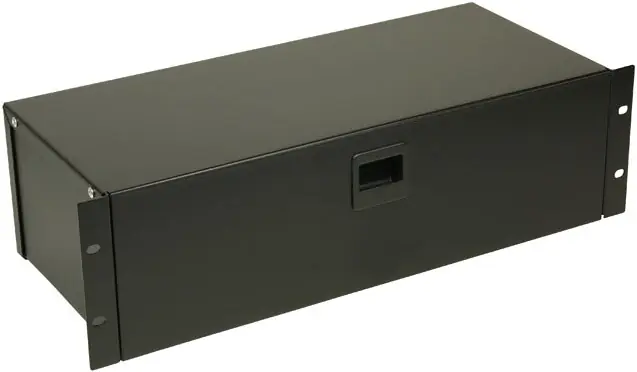Beliebt Adam Hall 19" Parts 87303 Rackbox mit Schnappverschluss 3 HE