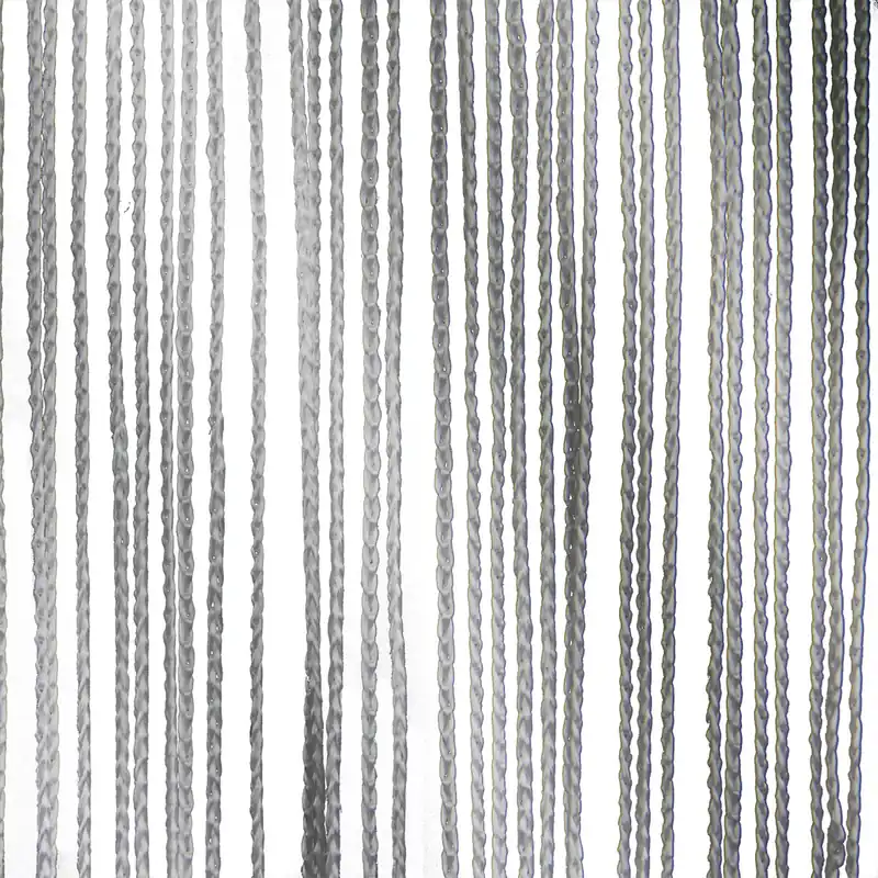 WENTEX String Curtain Grau, 220 Gramm/m² 300 x 600 cm (B x H) – ungefalten Sonderaktion