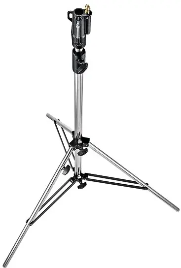 Manfrotto - 008CSU - Stativ Cine Chrom Silber Neu