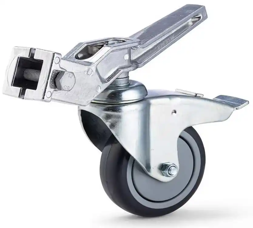 Manfrotto - A9000 - Rädersatz mit Bremse Silber Kostenloser Versand