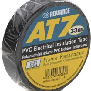 Schnäppchen Advance Tapes 5808 BLK PVC Isolierband schwarz 19 mm x 33m