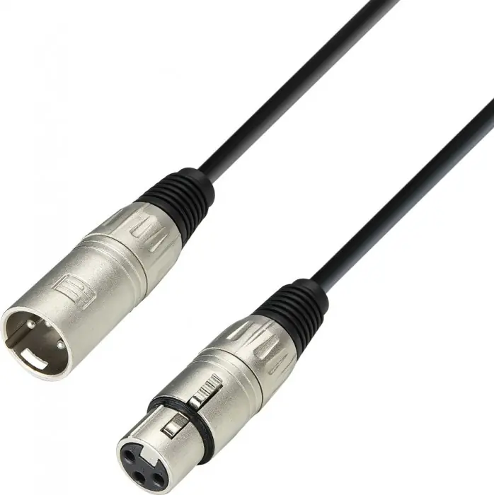 Adam Hall Cables K3 MMF 1000 Mikrofonkabel XLR female auf XLR male 10 m Schneller Versand