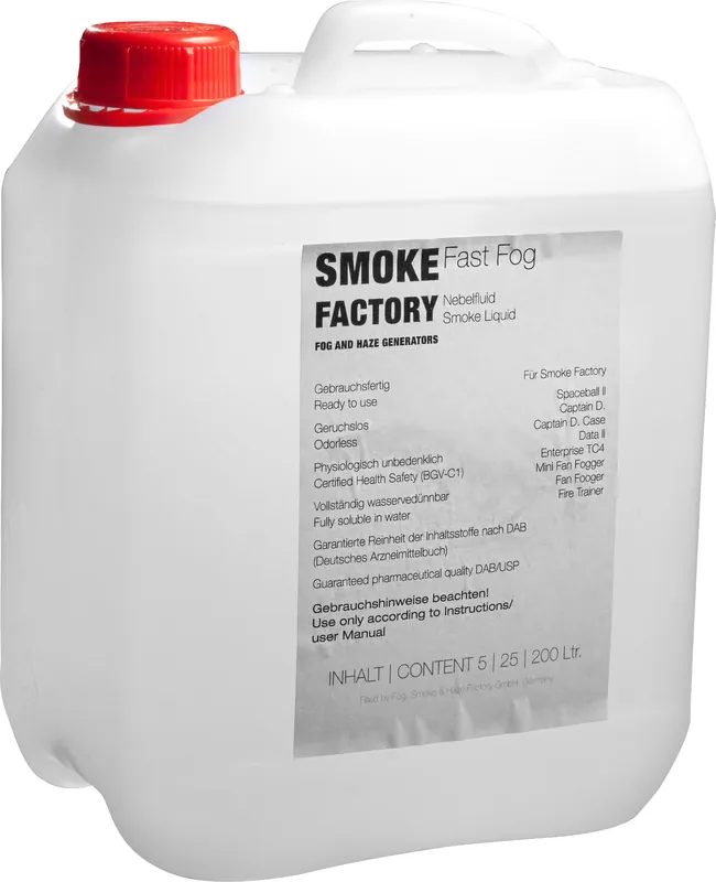 Smoke Factory Spezialfluid Fast Fog 5L Neu