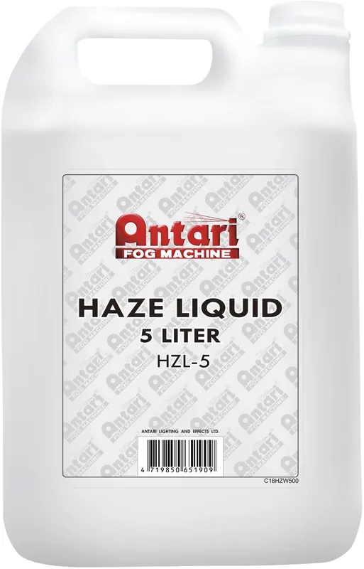 Ausverkauf ANTARI Hazer-Flüssigkeit HZL 5 Liter – auf Ölbasis