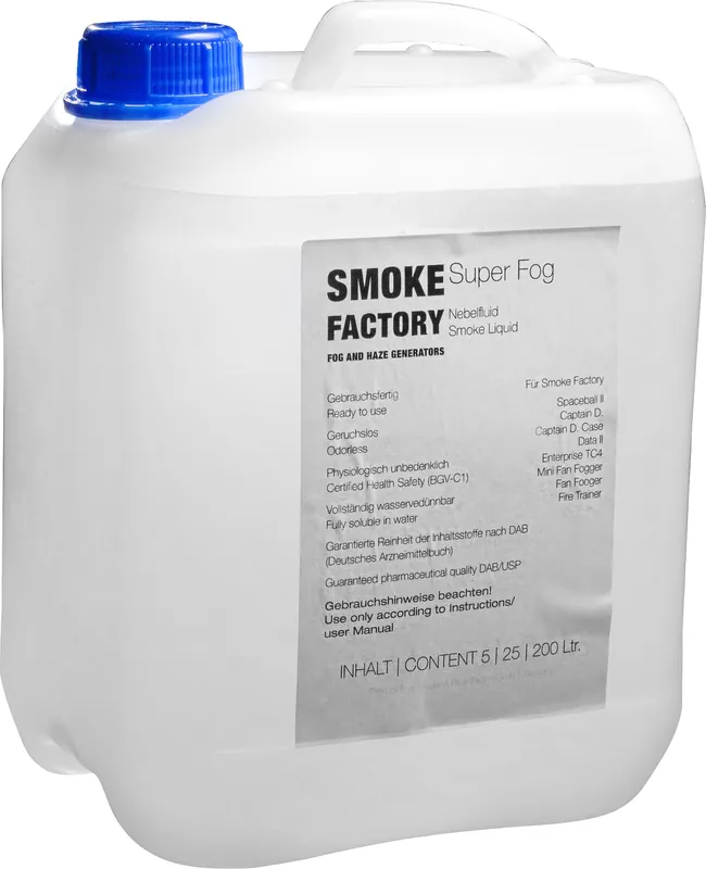 Jetzt Kaufen Smoke Factory Spezialfluid Super Fog 5L