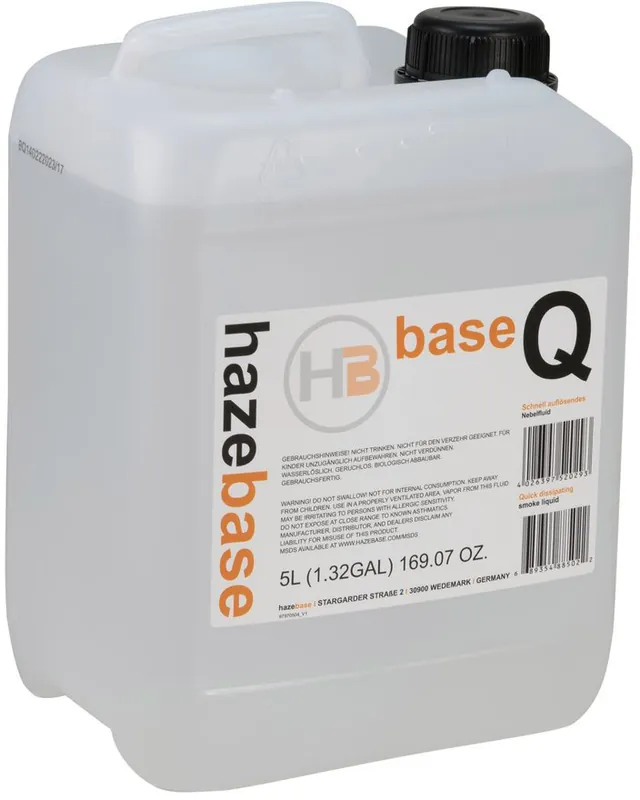 Preisreduziert HAZEBASE Base*S Nebelfluid 5l Kanister