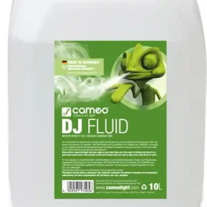Ausverkauf Cameo DJ FLUID 10L Nebelfluid mit mittlerer Dichte und mittlerer Standzeit