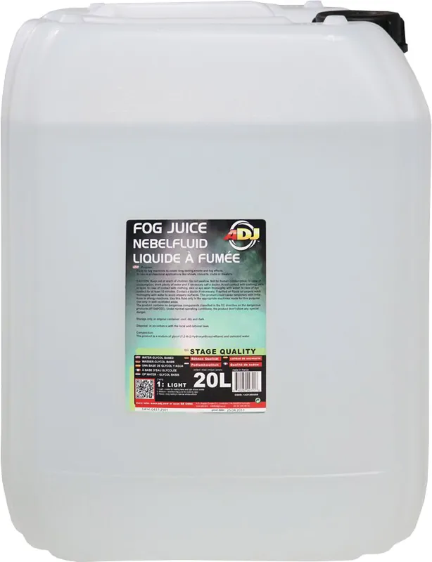 Fog juice 1 light --- 20 Liter Kostenfreie Lieferung