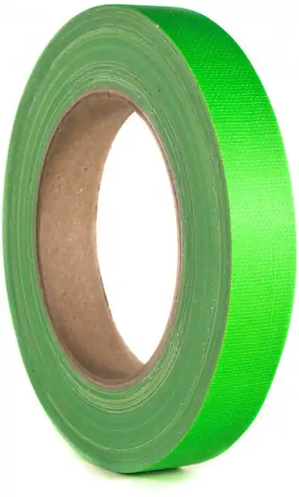 Preis Gesenkt Adam Hall Accessories 58064 NGRN Gaffer Klebeband Neongrün 19mm x 25m