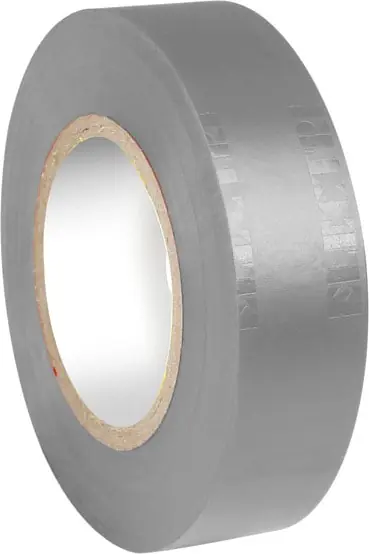 Adam Hall Accessories 580813 GREY Isolierband 0,13 x 19 mm x 20 m grau Must-Have