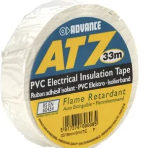 Kracherpreis Advance Tapes 5808 W PVC Isolierband weiß 19 mm x 33m