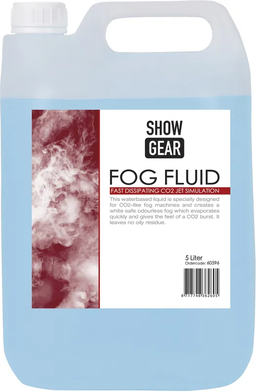 Sale SHOWGEAR Nebelfluid schnell verziehend 5 Liter – CO₂-Strahlsimulation