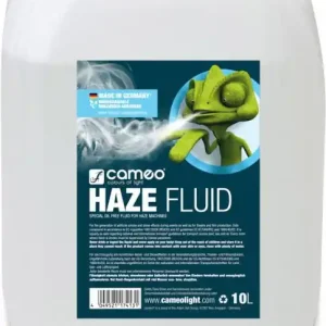Cameo HAZE FLUID 10L Hazefluid für feine Nebeldichte und lange Standzeit, Garantierte Lieferung