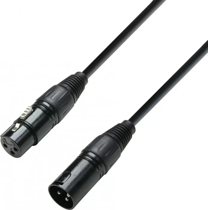 Neu Adam Hall Cables K3 DMF 1000 DMX Kabel XLR male auf XLR female 10 m