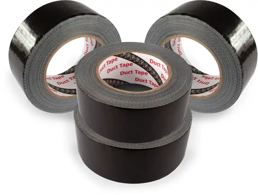 Gaffa Tape Set 4x Duct Tape Panzertape Gewebe- Klebeband Gerband 241, schwarz 48mm x 50m bxl Preis Gesenkt