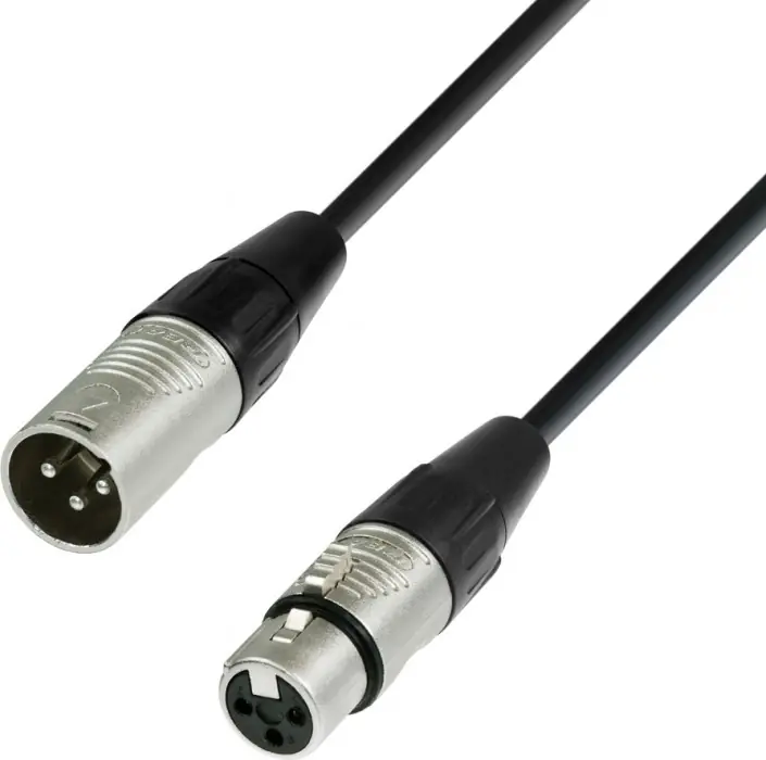 Adam Hall Cables K4 MMF 2000 Mikrofonkabel REAN XLR male auf XLR female 20 Neu Im Sortiment