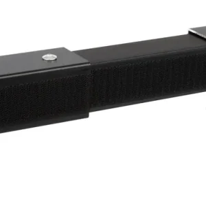 WENTEX Teleskop-Abdeckstütze 180 - 300 cm (L) - schwarz Preisreduziert