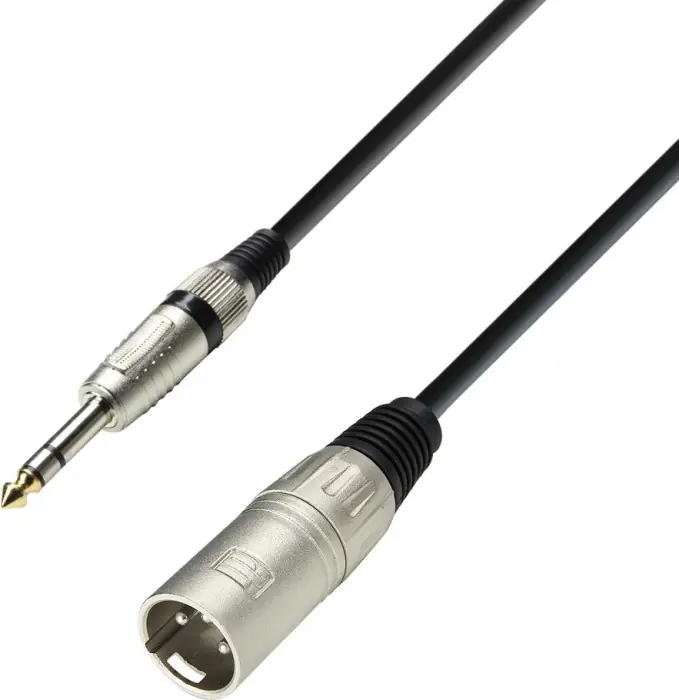 Adam Hall Cables K3 BMV 0100 Mikrofonkabel XLR male auf 6,3 mm Klinke ster Neue Kollektion