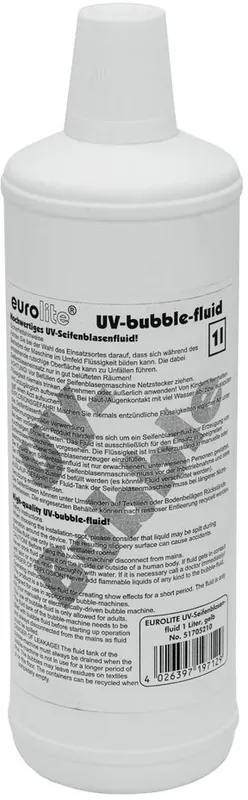 Jetzt Bestellen EUROLITE UV-Seifenblasenfluid 1l gelb
