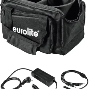 Jetzt Kaufen EUROLITE Set SB-14 Soft-Bag + Ladegerät 4x AKKU Flat Light 1