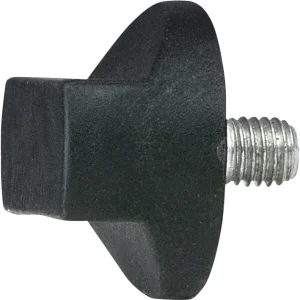 Günstig WENTEX Drehknopf für Vorhanghalterung M10 x 12 mm – schwarz