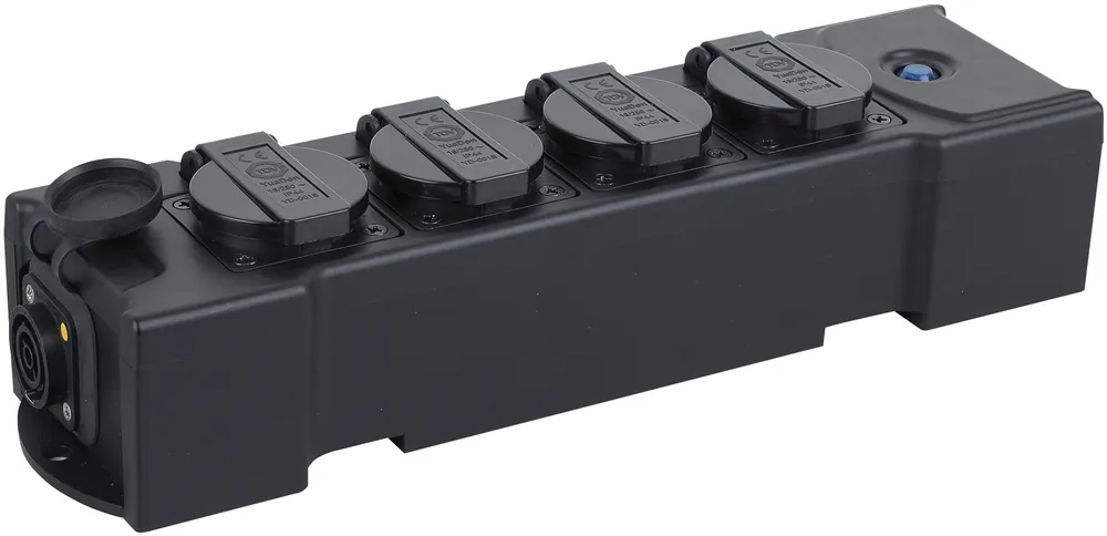 SHOWGEAR PowerBOX 4 Pro Power TRUE1 Eingang – 2x Pro Power TRUE1 Ausgang Top-Angebot