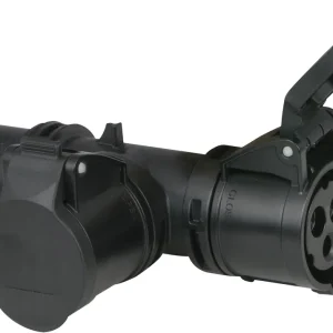 PCE T-Verbindung 2-Wege 16/3 – Stecker 16/3 CEE IP44 Zertifiziert