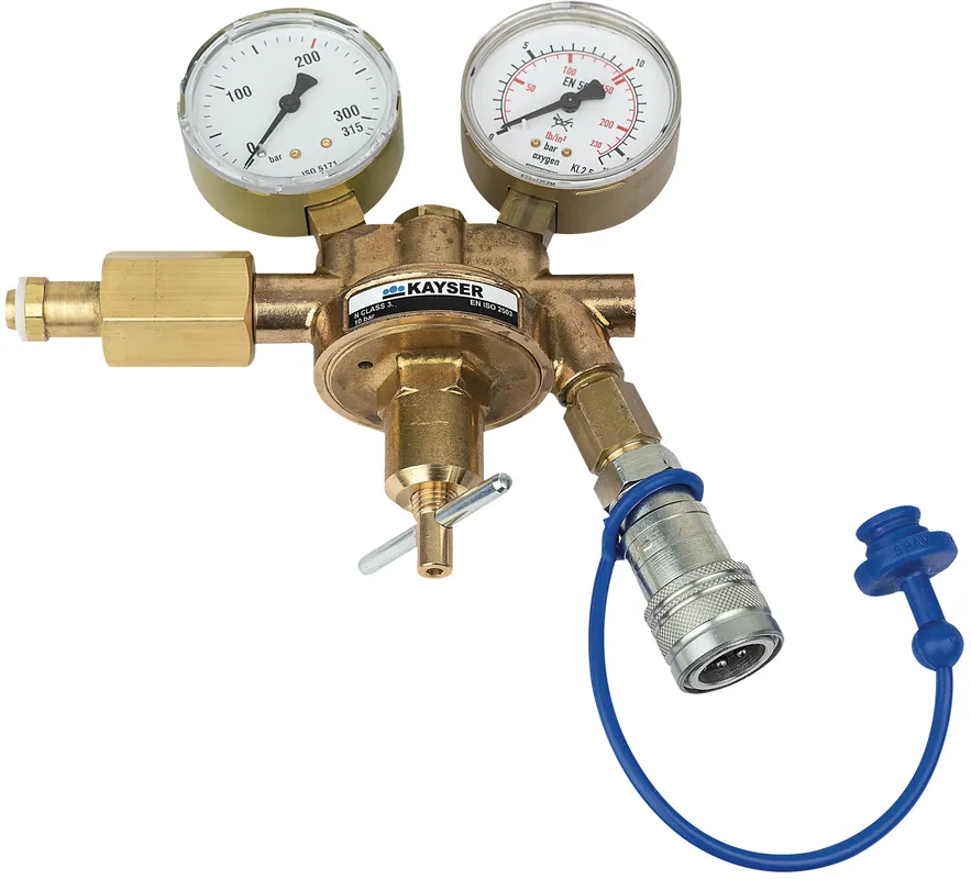 Billig SHOWTEC CO₂-Q-Lock-Regler 1 x weiblicher Q-Lock