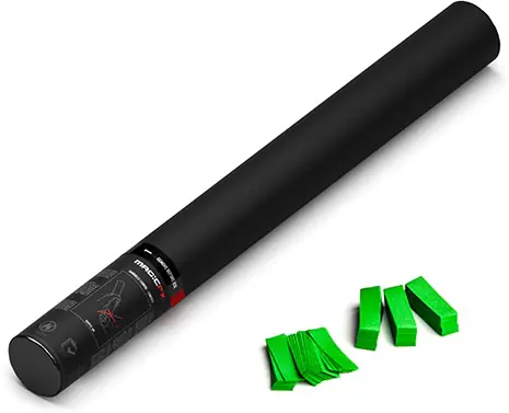 Magic FX Handbetriebene Konfettikanone 50cm - Hellgrün Rabatt