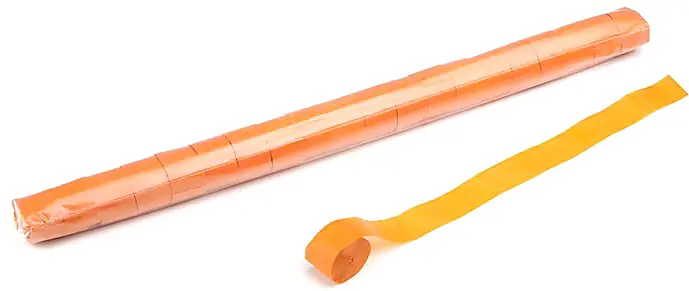 Knallerangebot Magic FX Stadium Streamer 20m x 2,5cm - Orange