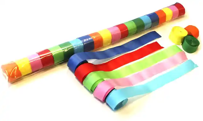 Neue Kollektion Magic FX Stadium Streamer 20m x 2,5cm - Bunt