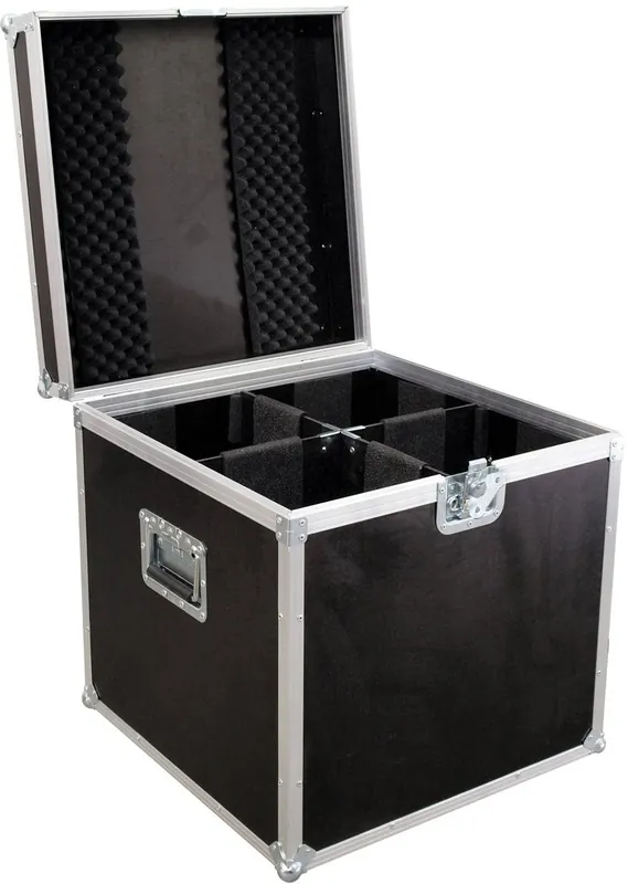 ROADINGER Flightcase 4x PAR-64 Spot lang Kostenloser Versand