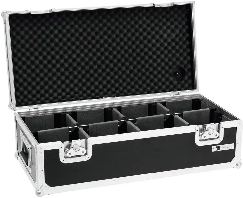 ROADINGER Flightcase 8x AKKU UP-4 Markenprodukt