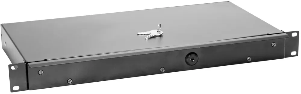Saisonangebot OMNITRONIC Rackschublade KE-1 Rackschublade mit Schloss 1HE
