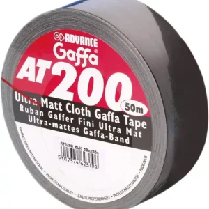 Neu Im Sortiment Advance Tapes 5805 BLK Gaffa Klebeband matt schwarz 50mm x 50m