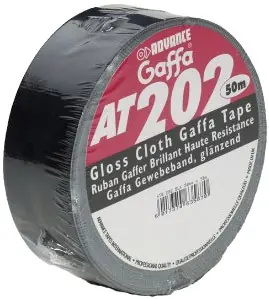 Advance Tapes 5807 BLK Gaffa Klebeband schwarz 50 mm x 50m Saisonangebot